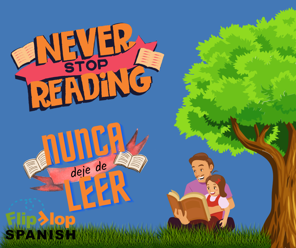 i was reading a book in spanish