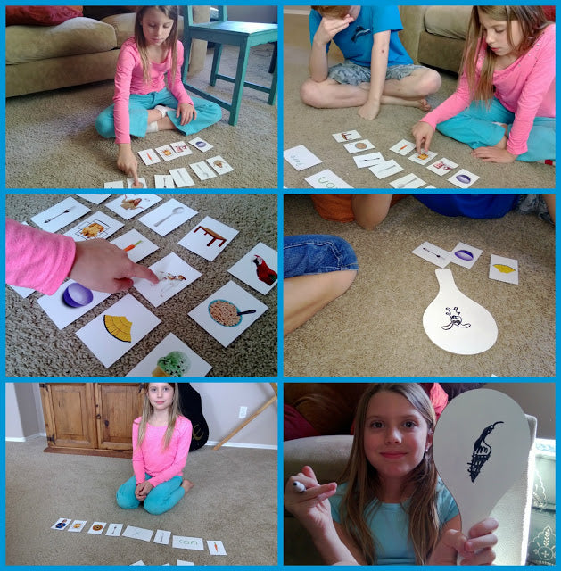 Palabra por palabra (One word at a time.) Flip Flop Spanish & Spanish