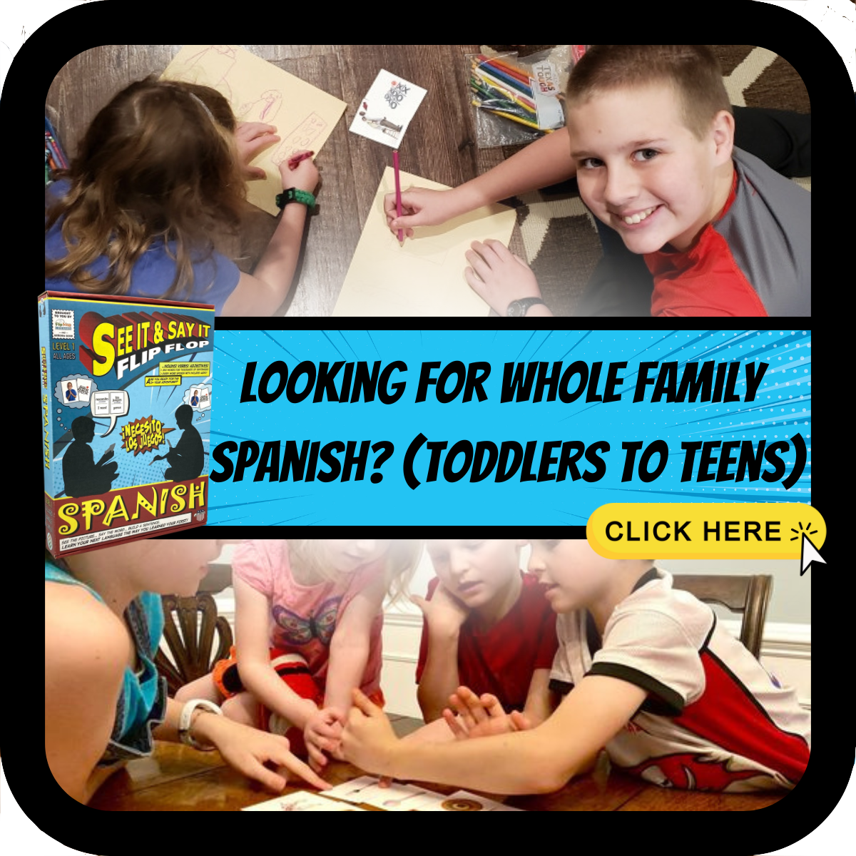 The Basics for Your Whole Family – Flip Flop Spanish & Spanish Geniuses