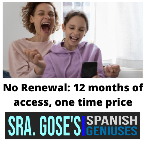 Spanish Geniuses: High School Spanish for Homeschool: Level 1