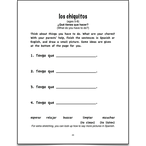 Flip Flop Spanish Vocabulary Builder: Movie Magic - Homeschool Spanish Curriculum | Flip Flop Spanish
