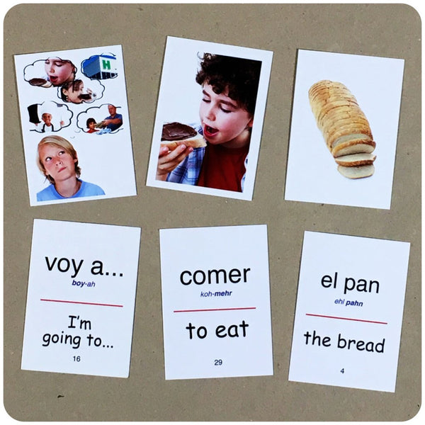 Flip Flop Spanish Flash Cards: Rojo - Homeschool Spanish Curriculum | Flip Flop Spanish  