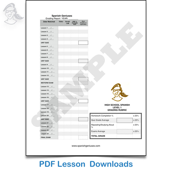 Spanish Geniuses: High School Spanish for Homeschool - Homeschool Spanish Curriculum | Flip Flop Spanish