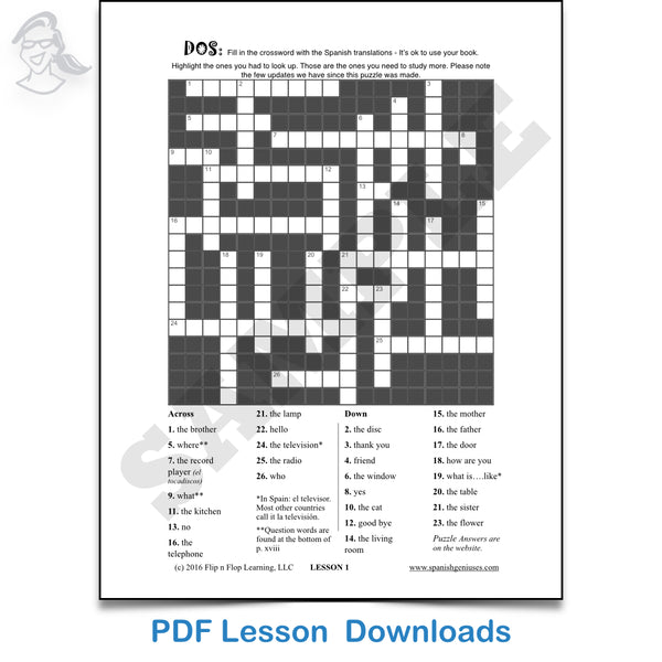 Spanish Geniuses: High School Spanish for Homeschool - Homeschool Spanish Curriculum | Flip Flop Spanish