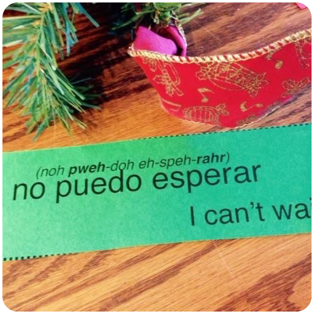 Flip Flop Spanish Advent Calendar