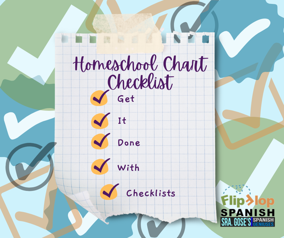 Checklists make the World go 'round! – Flip Flop Spanish & Spanish Geniuses