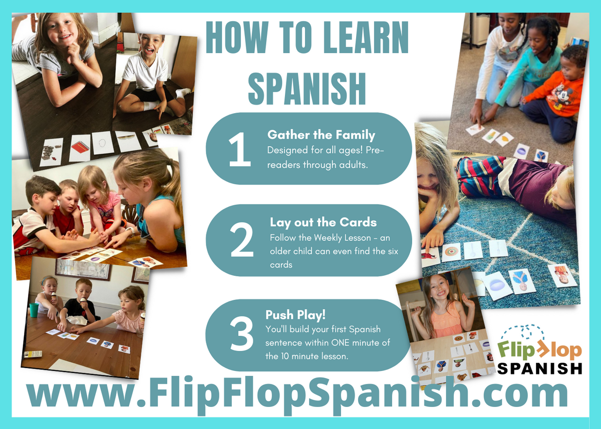 Mission Trips and Tips for Adults Learning Spanish (FREE) Flip Flop