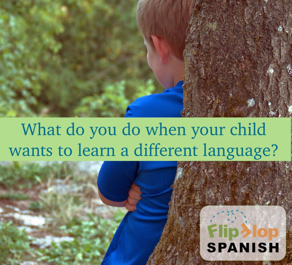 What if my child wants to learn (any other foreign language) instead?