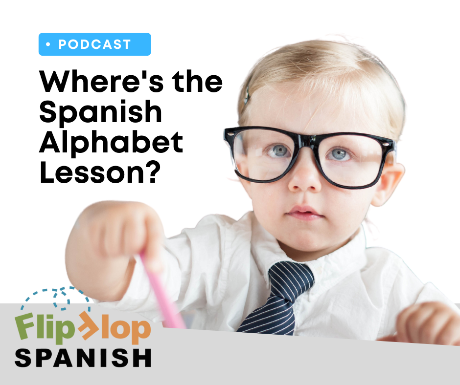 Where's the Spanish Alphabet Lesson?