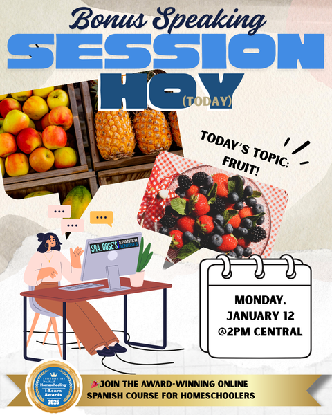 Spanish Geniuses ALL Courses Membership (Levels 1 - 3, Juniors, Story Time, + more)