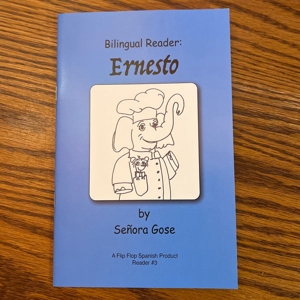Ernesto el elefante: Bilingual Reader #3