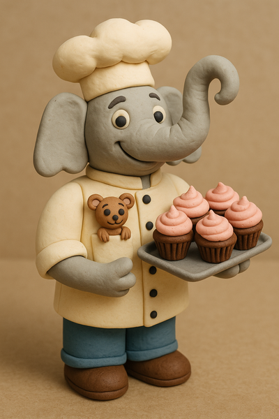 Ernesto el elefante: Bilingual Reader #3