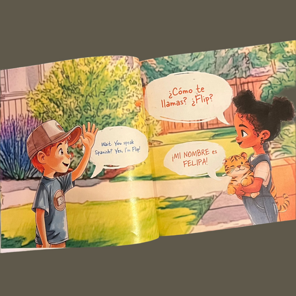 Flip and Felipa Children's Book by Suzanne Gose