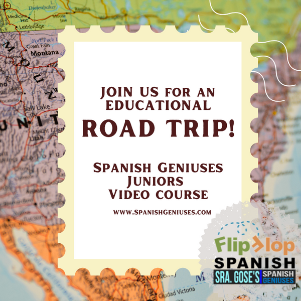 Flip Flop Spanish Bingo: U.S. State Names