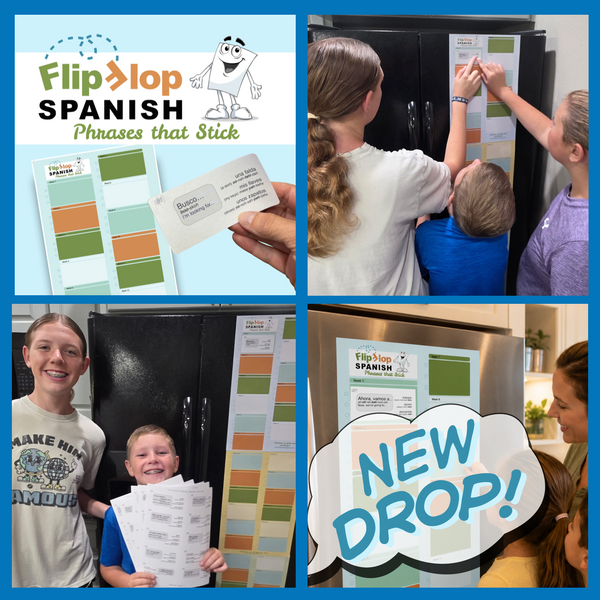 *NEW PRODUCT* Flip Flop Spanish: Phrases that Stick!