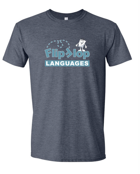 Flip Flop Languages with Mascot T-shirt