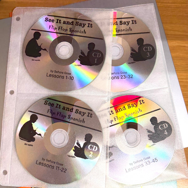 See it and Say it Flip Flop Spanish Level 1 Separate Audio Files (3rd Edition) - Downloads or CDs