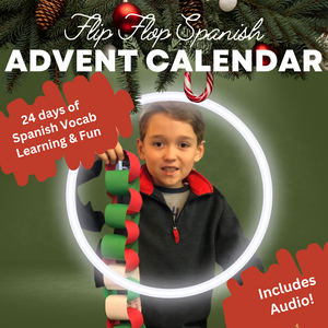 Flip Flop Spanish Advent Calendar
