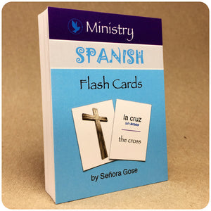 Flip Flop Spanish Flash Cards: Ministry