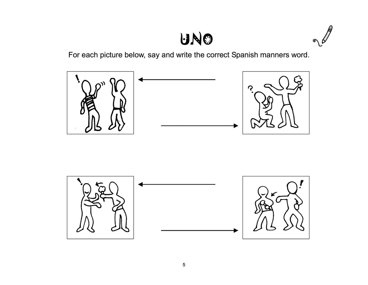 Flip Flop Spanish Workbook Ages 35 Level 1 (ebook + MP3 audio