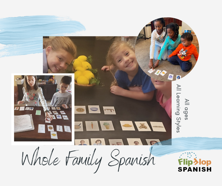 See it and Say it: Whole Family Spanish – Flip Flop Spanish & Spanish ...
