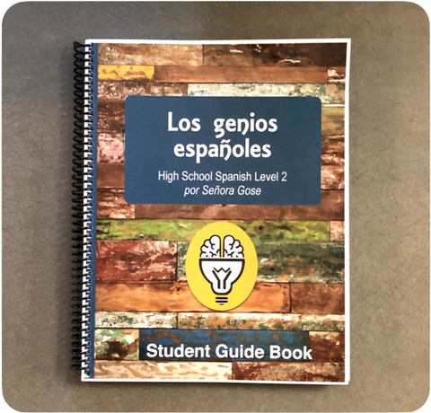 Spanish Geniuses Guide Book Level 2