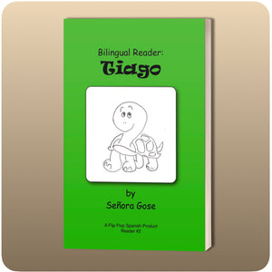 Tiago la tortuga: Bilingual Reader #2